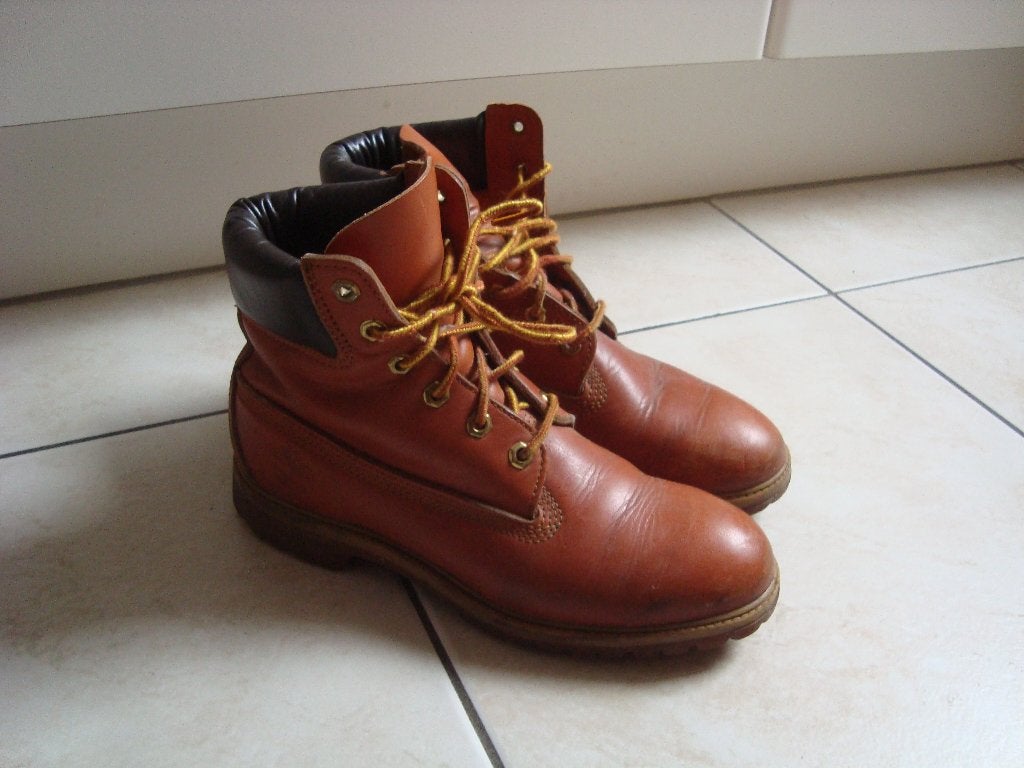 boots cuir Timberland P41, Comme neuf, Boots et Botinnes, Timberland, Enlèvement