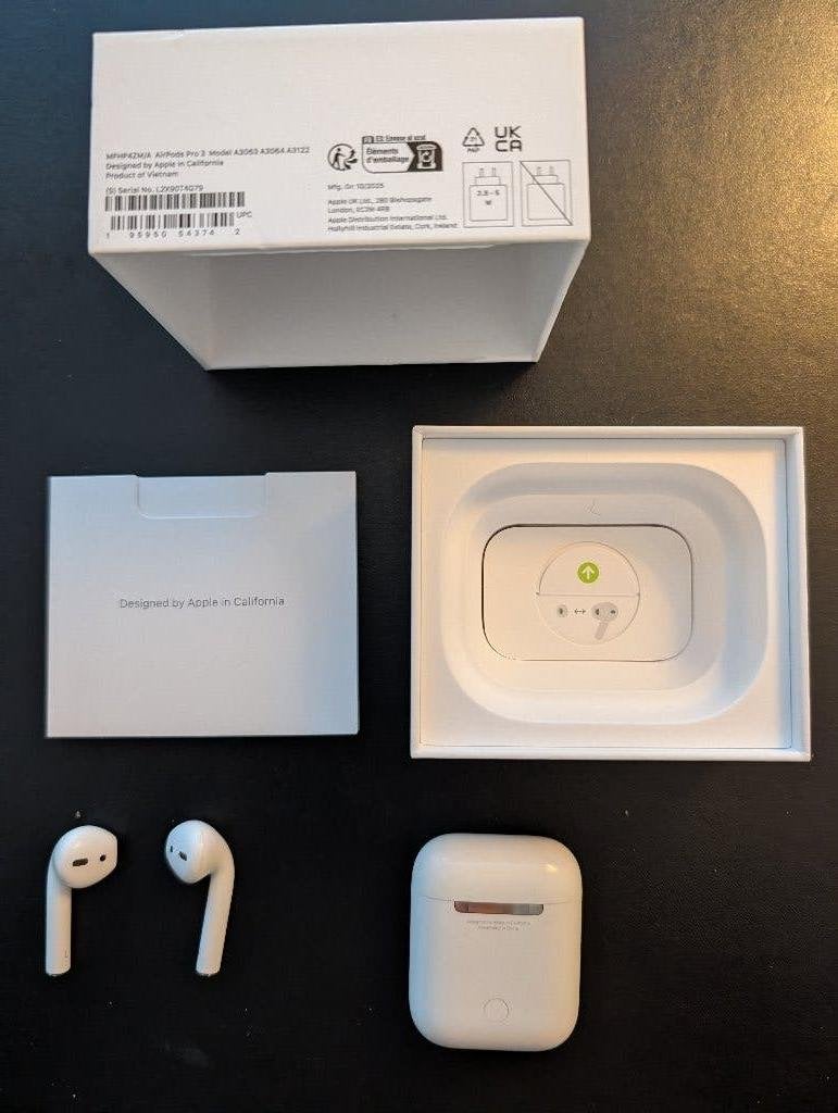 airpods 2, Telecommunicatie, Gebruikt, Ophalen of Verzenden, In oorschelp (earbud), Wit