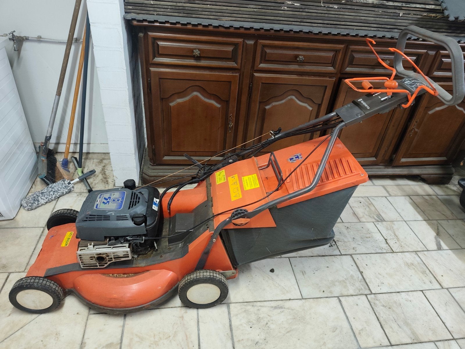 grasmaaier Husqvarna, Tuin en Terras, Grasmaaiers, Ophalen