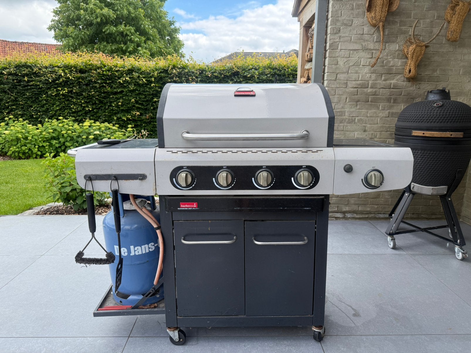 gasbarbecue barbecook siesta 412, Tuin en Terras, Ophalen, Zo goed als nieuw