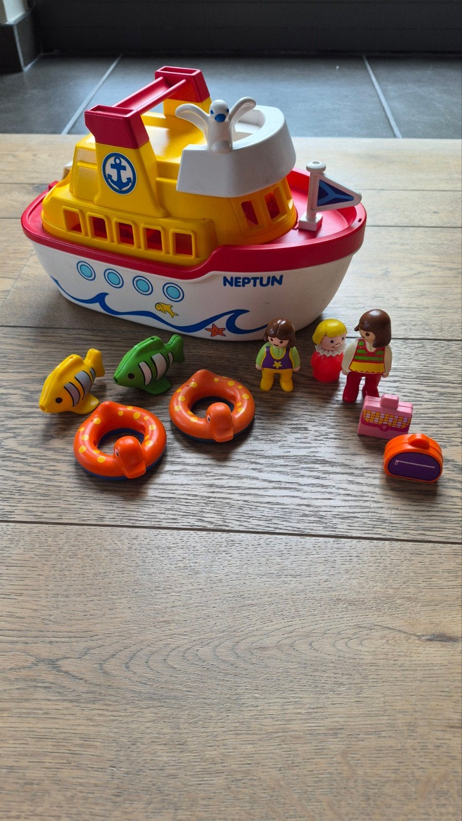 Playmobil boot, Enlèvement