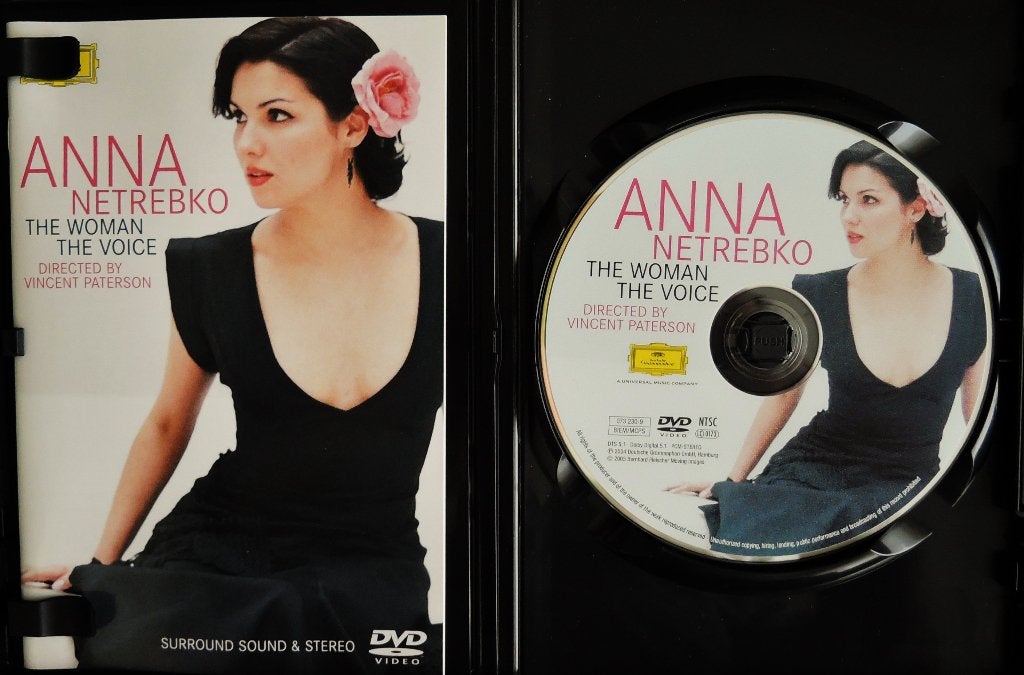 DVD Anna Netrebko/ The Woman The Voice- Deutsche Grammophon, Ophalen of Verzenden, Zo goed als nieuw, Vocaal