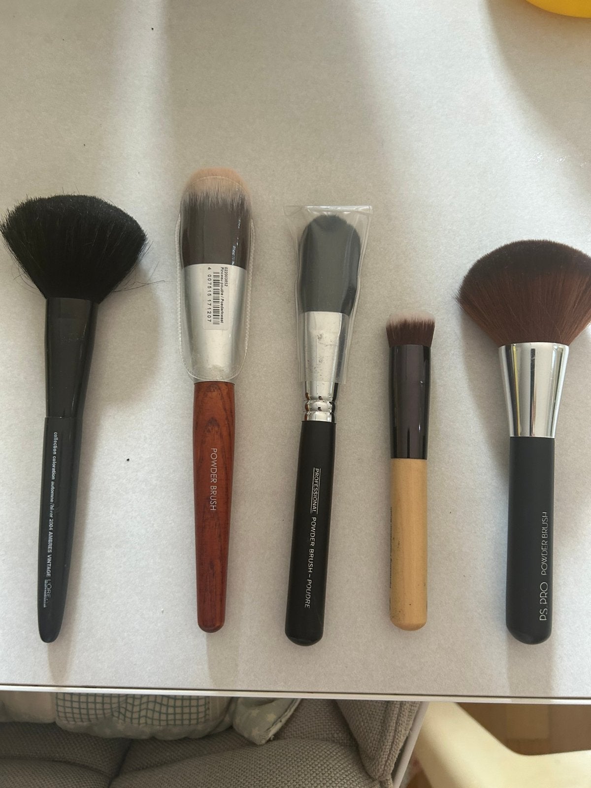 Make-up borstels NIEUW 3€ per stuk, Ophalen, Nieuw, Gehele gezicht, Make-up