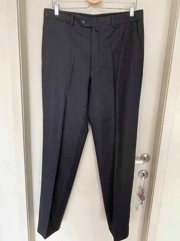 Pantalon classique homme, gris, JW Brown, 52 (L), Enlèvement ou Envoi, Porté, Gris