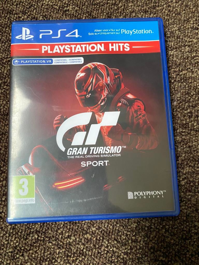 Gran Turismo Sport (PlayStation Hits), PS4, Games en Spelcomputers, Ophalen, Racen en Vliegen, Vanaf 3 jaar, Online