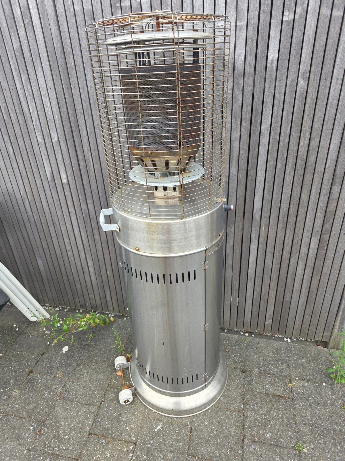 terrasverwarmer, Tuin en Terras, Terrasverwarmers, Ophalen, Gebruikt, Gas, Vloer