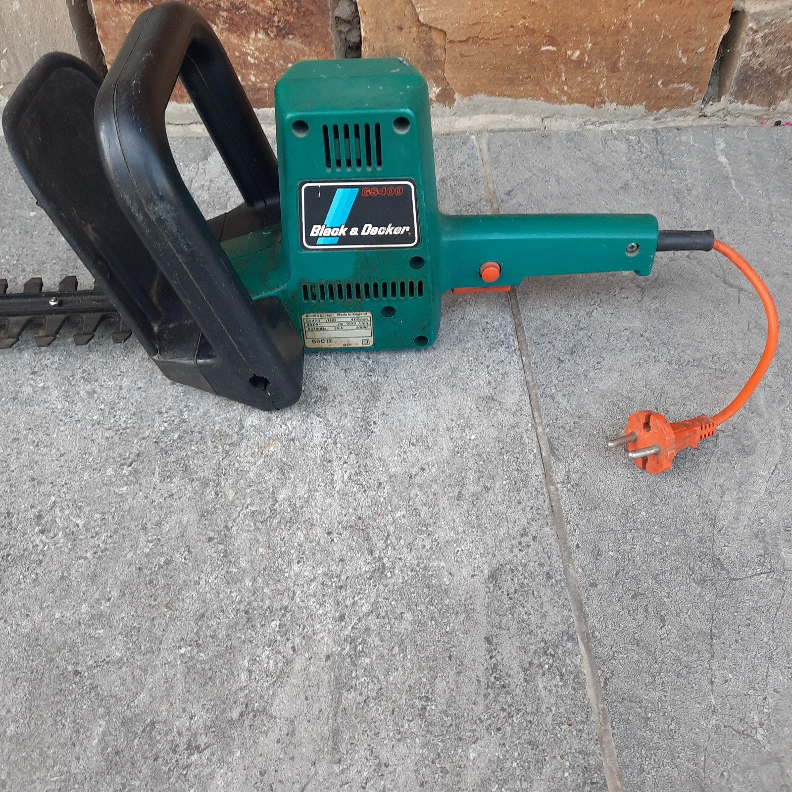 taille-haie électrique, Black & Decker GS400, Enlèvement, Comme neuf, Électrique, Black & Decker