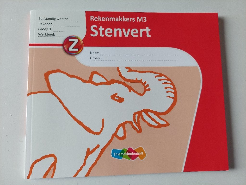Stenvert rekenmakkers midden eerste leerjaar, Boeken, Ophalen of Verzenden, Nieuw