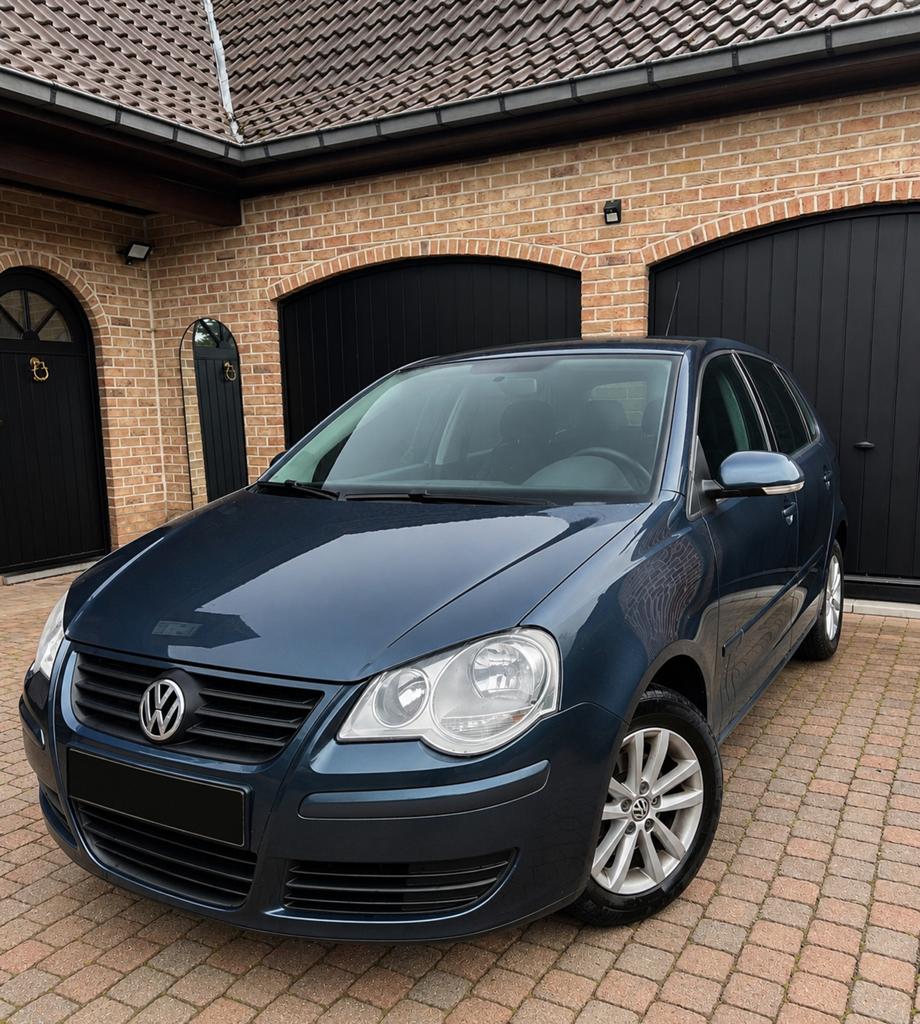 Volkswagen Polo Polo 1.2i/2008/Airco/Euro4/CTOK/0490522462, Auto's, Voorwielaandrijving, Stof, Zwart, 5 deurs