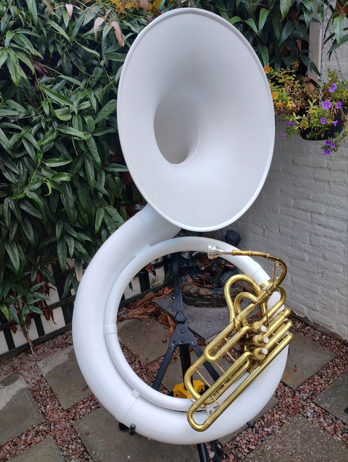 CONN 22K short action Sousafoon (1969), Ophalen, Zo goed als nieuw, Tuba in si bemol, Met koffer of draagtas