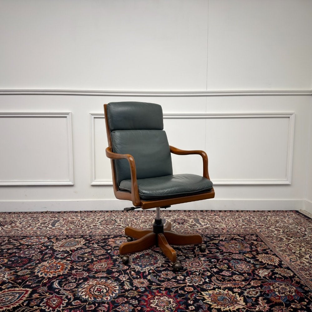 Klassiek Engels Chesterfield Bureaustoel, Ophalen