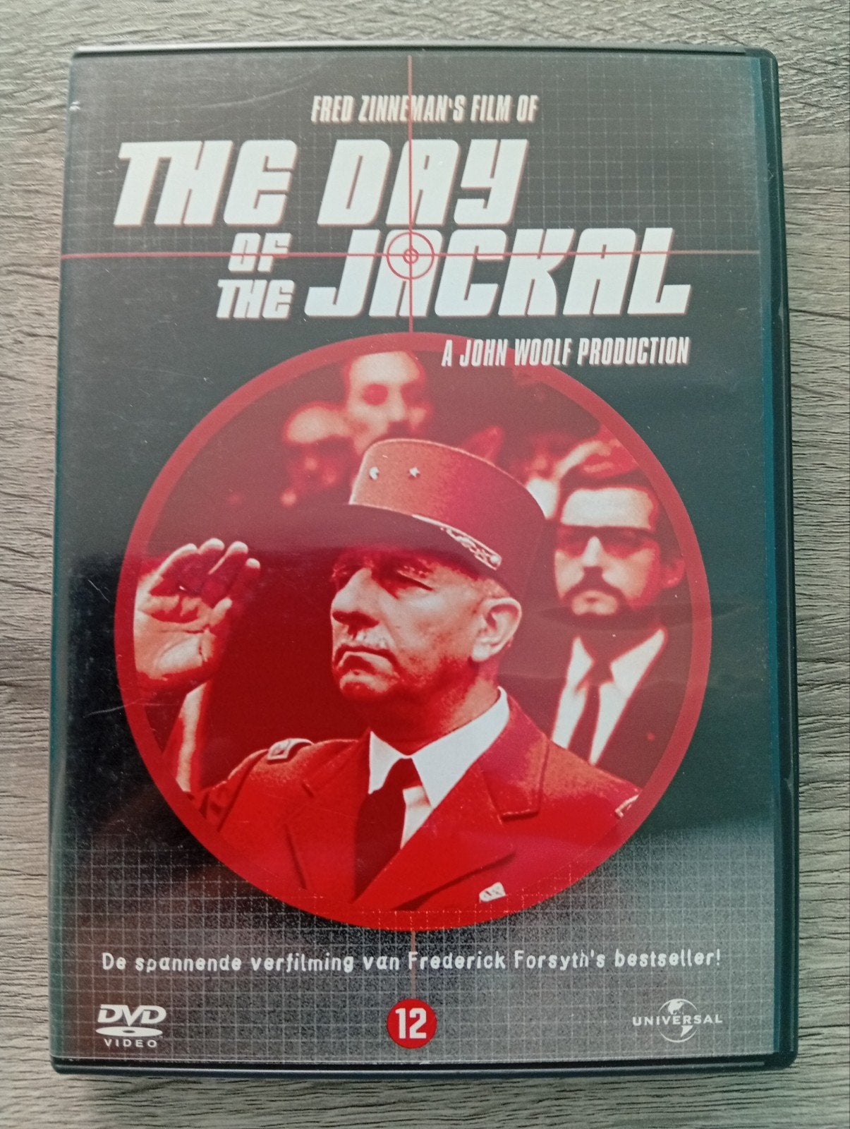 DVD du thriller Le Jour du Chacal, Enlèvement ou Envoi, Matériel bonus, Thriller d'action, Allemand