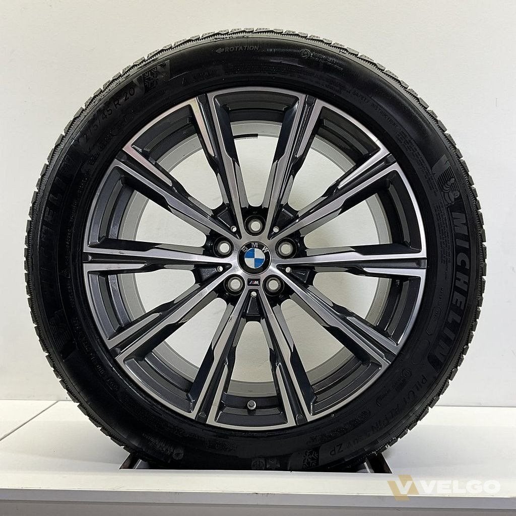 BMW X5 G05 EN X6 G06 SET VELGEN + WINTERBANDEN 20 INCH ORIG., Gebruikt, -, 275 mm, -
