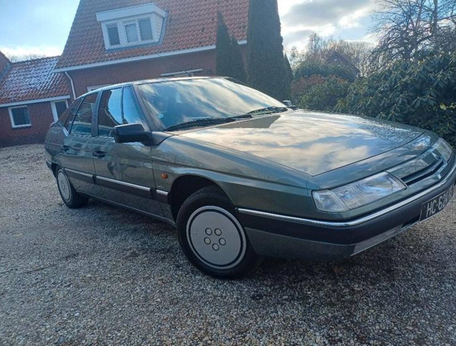 Citroën XM 2.0i — 1994 — Zeer goede staat — Gabion grijs, Auto's, Voorwielaandrijving, Grijs, Particulier, 1500 kg