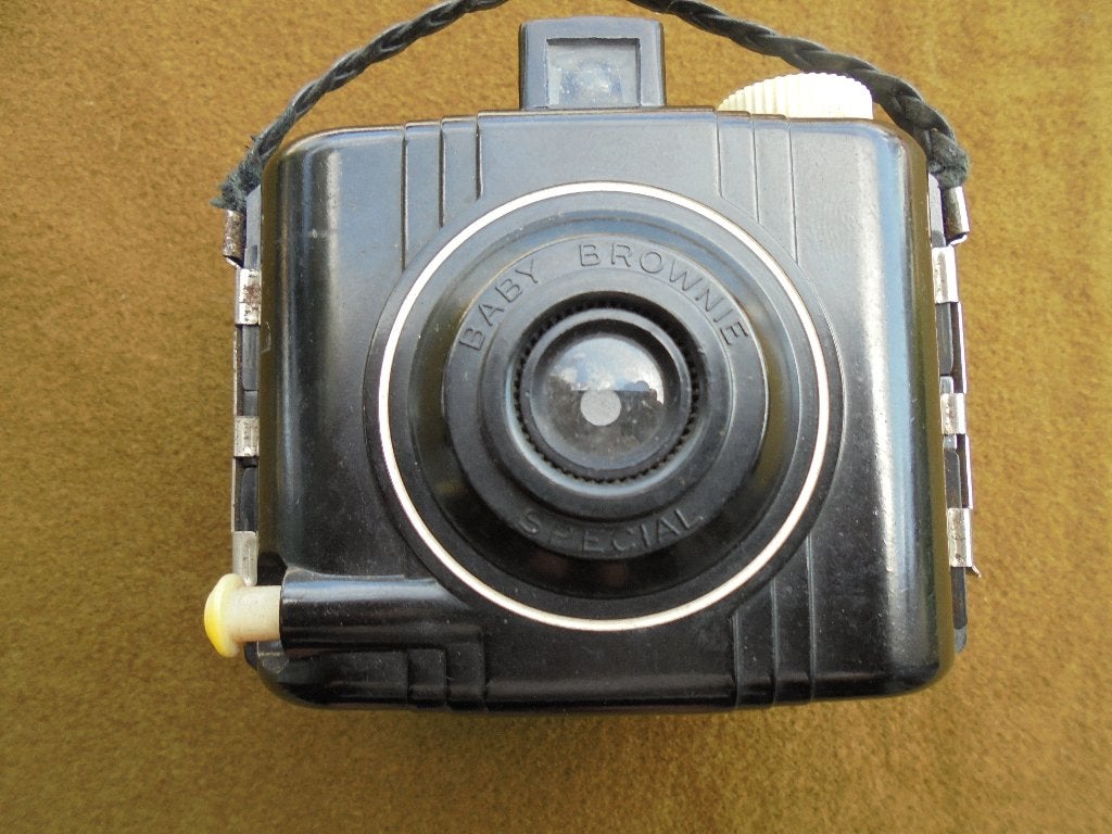 Kodak baby brownie camera uit 1942, Amerikaanse leger,, Verzamelen, Ophalen of Verzenden, Landmacht