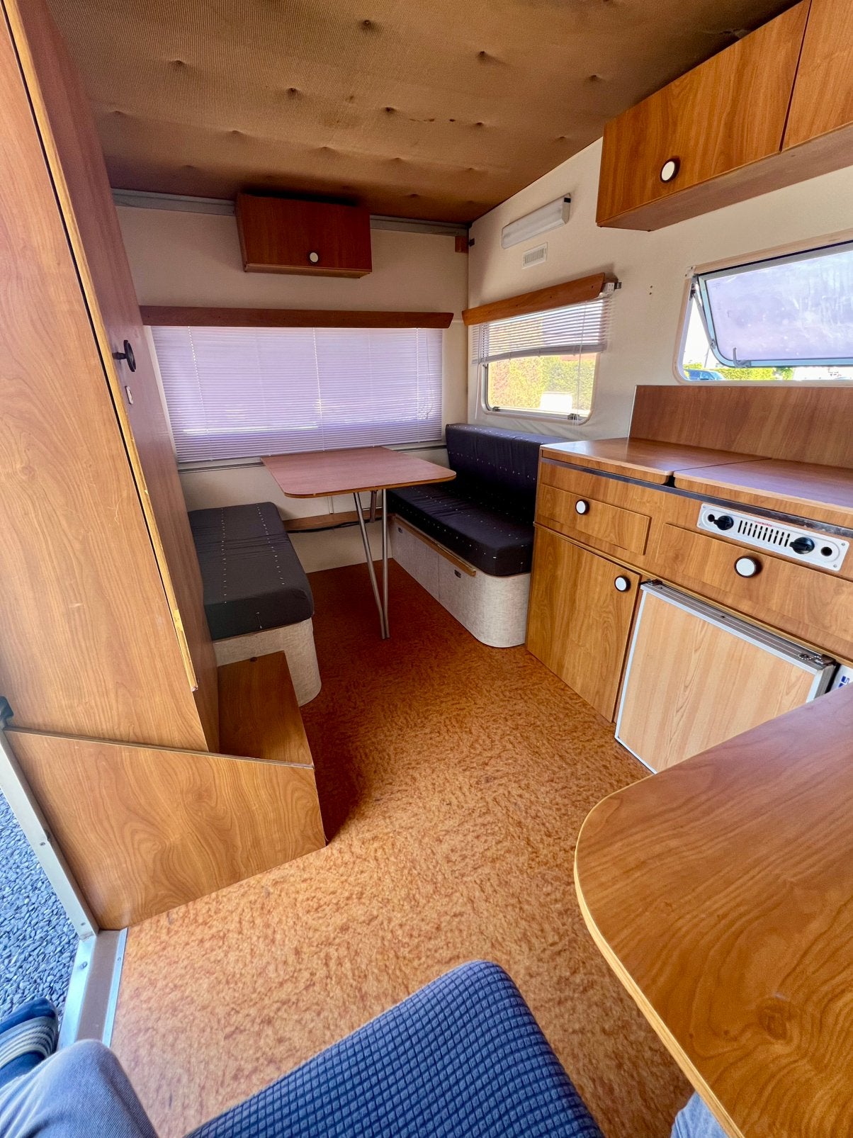 Casita caravan mtm750kg plooicaravan, Caravanes & Camping, 4 à 5 mètres, Particulier, Siège standard, Réfrigérateur