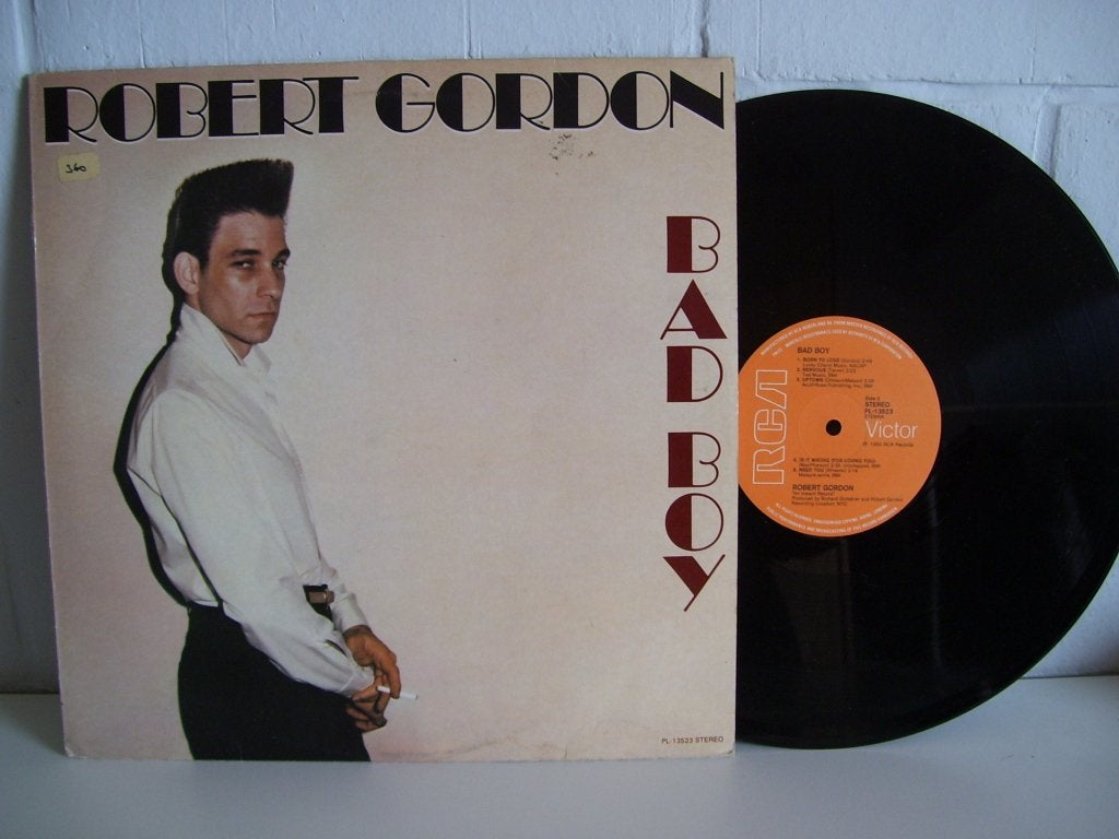 ROBERT GORDON  bad boy, Cd's en Dvd's, Vinyl | Rock, Gebruikt, Originele persing, 1980 - 1989, Ophalen of Verzenden