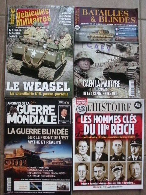 livres guerre et véhicules militaires, Enlèvement ou Envoi, Comme neuf