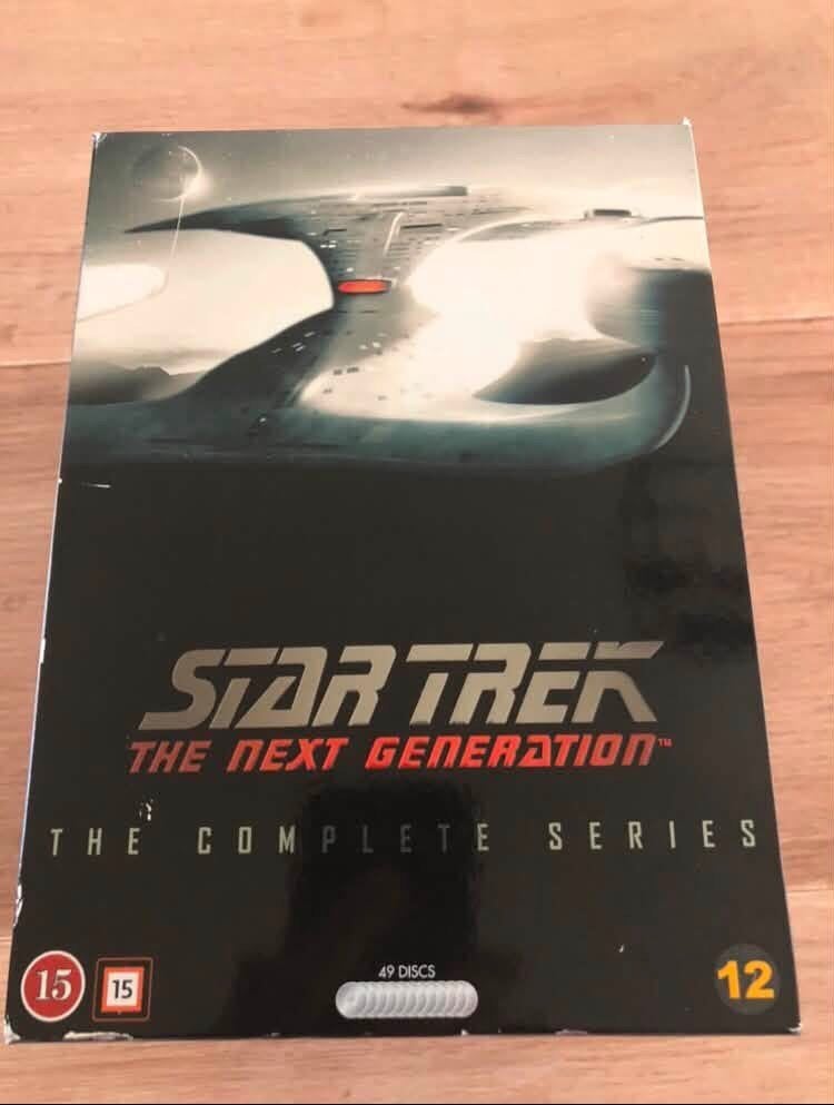 Star Trek Nex Generation 49 dvd’s seizoen  t/m 7, Science Fiction en Fantasy, Ophalen of Verzenden, Zo goed als nieuw, Spaans
