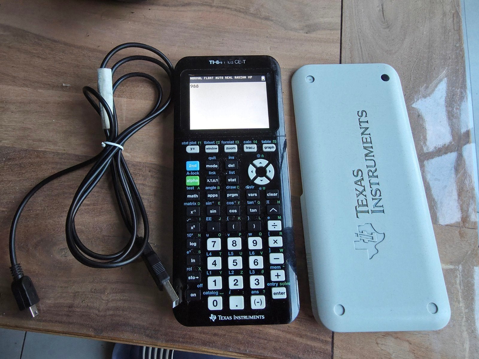 Texas TI-84 plus CE-T, Diversen, Ophalen