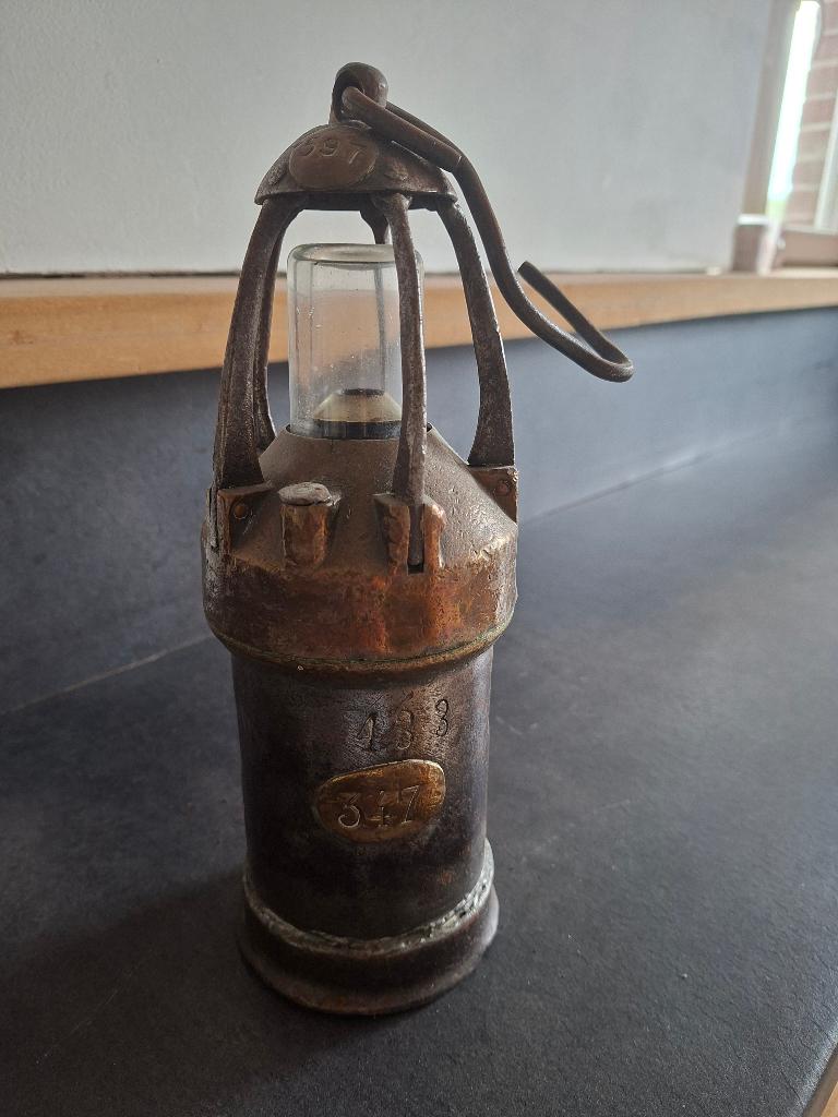 Lampe de mineur, Enlèvement