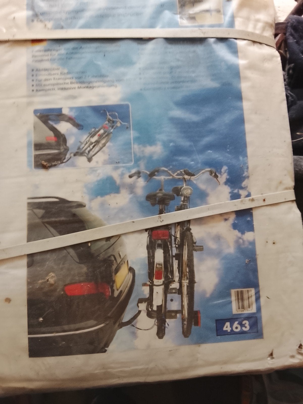 Fietsenhouder nog in verpakking, Auto diversen, Fietsendragers, Ophalen, 2 fietsen