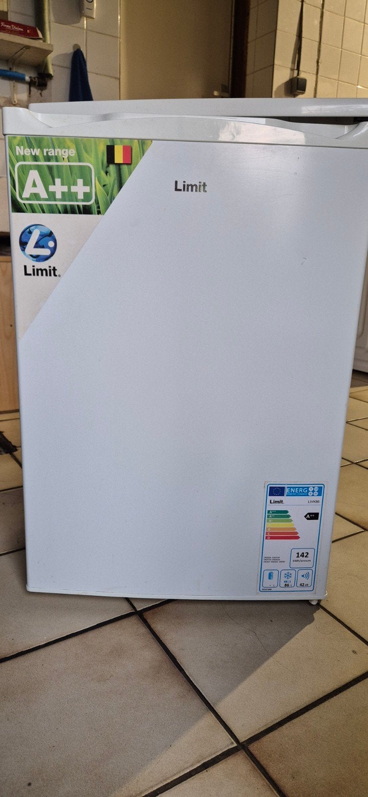 Congélateur Limit 86 L – 3 tiroirs – A++ – Bon état, Electroménager, Congélateur, Classe énergétique A ou plus économe, 85 à 120 cm