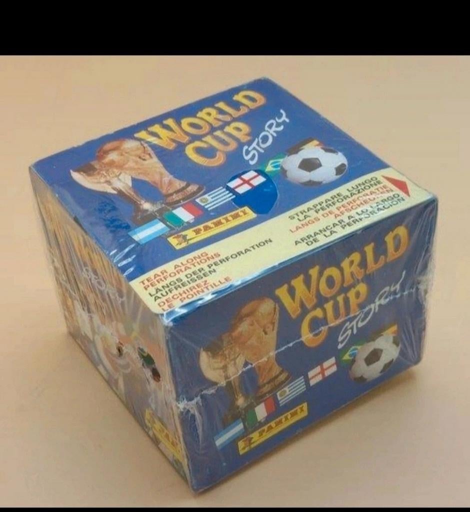 PANINI BOX WORLD CUP STORY SEALED