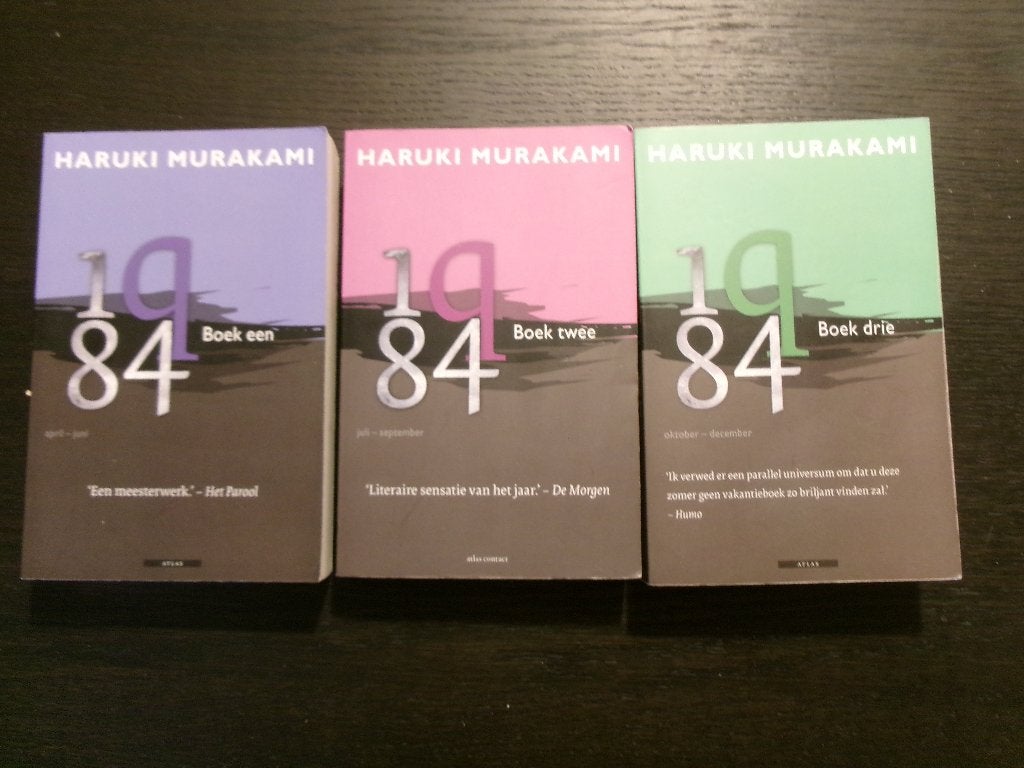 1q84   Deel 1+2+3     Haruki  Murakami, Boeken, Ophalen of Verzenden