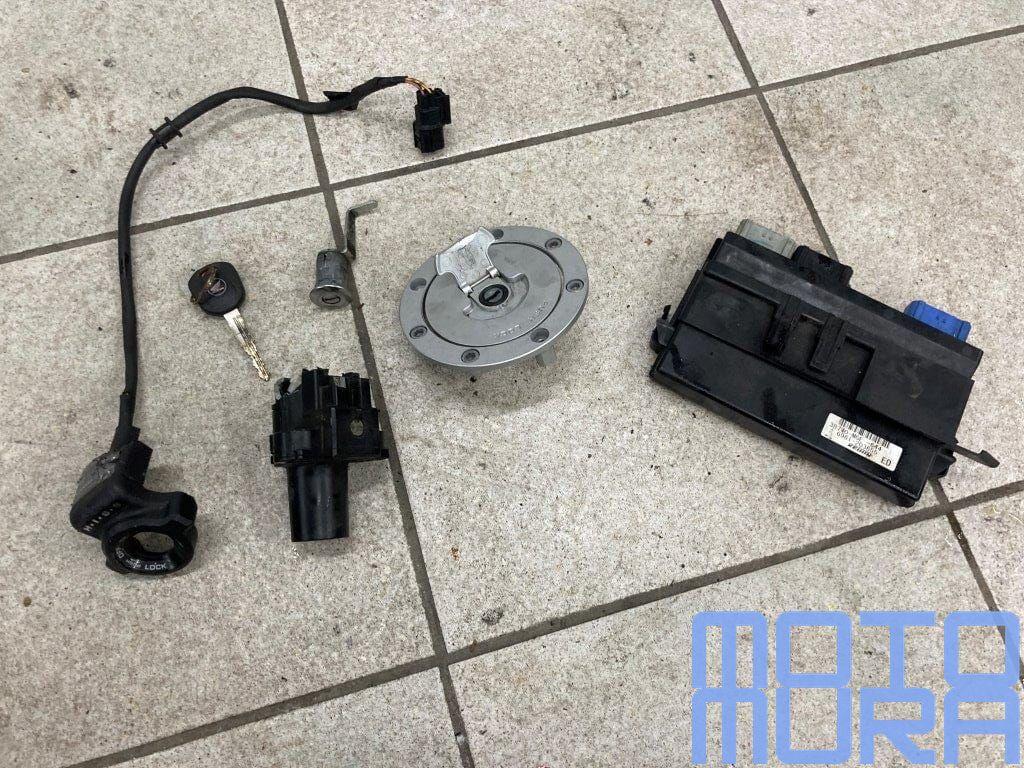 Slotset met ECU voor de Honda VFR1200 2010 - 2017 contactslo, Motoren, Ophalen of Verzenden, -, -, -