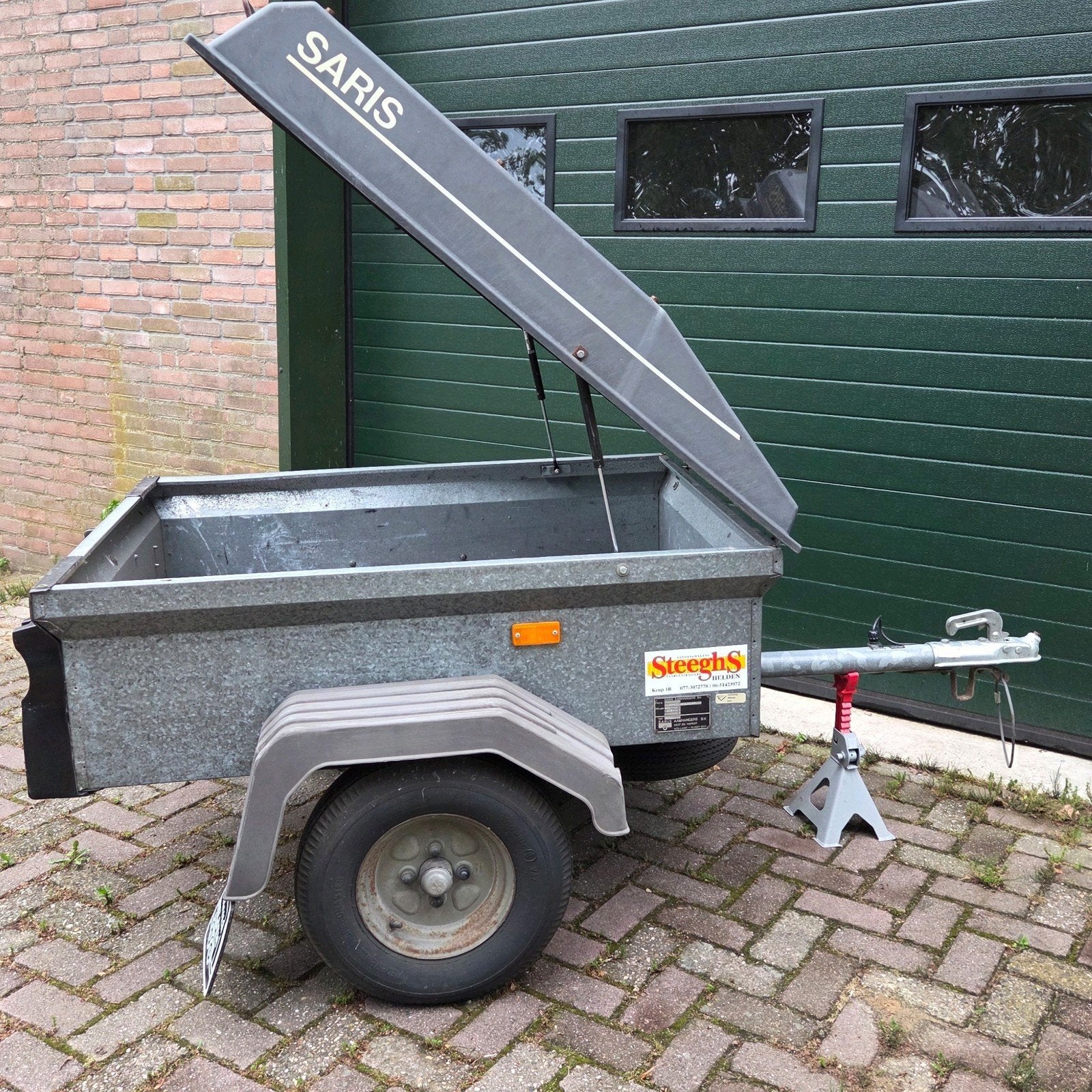 SARIS Aanhanger | Bagagewagen, Ophalen