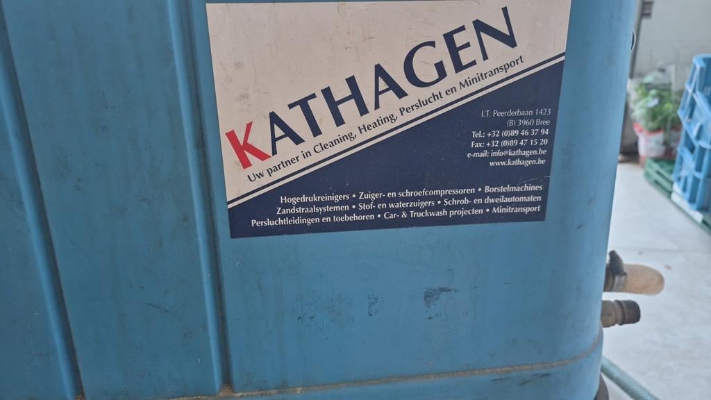 KEW hogedrukreiniger, Ophalen