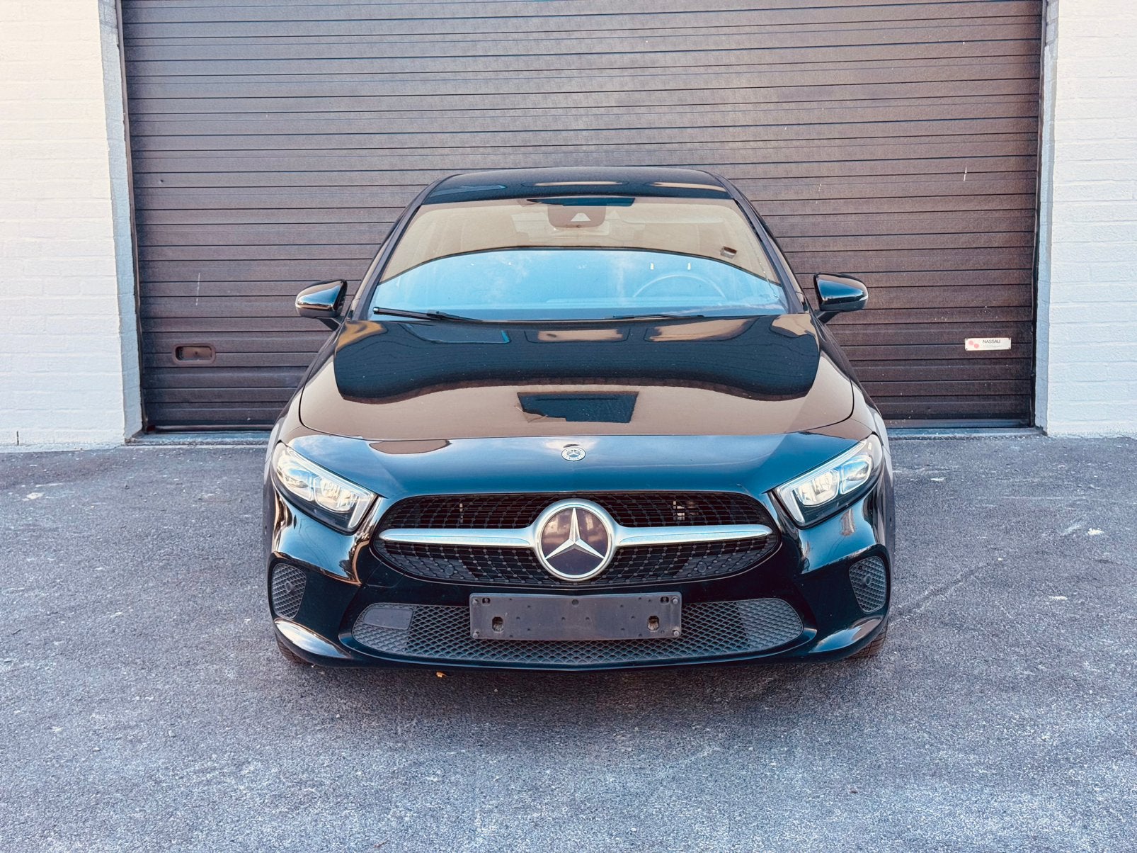 MERCEDES A 250 e, Auto's, Automaat, Euro 6, Zwart, Leder