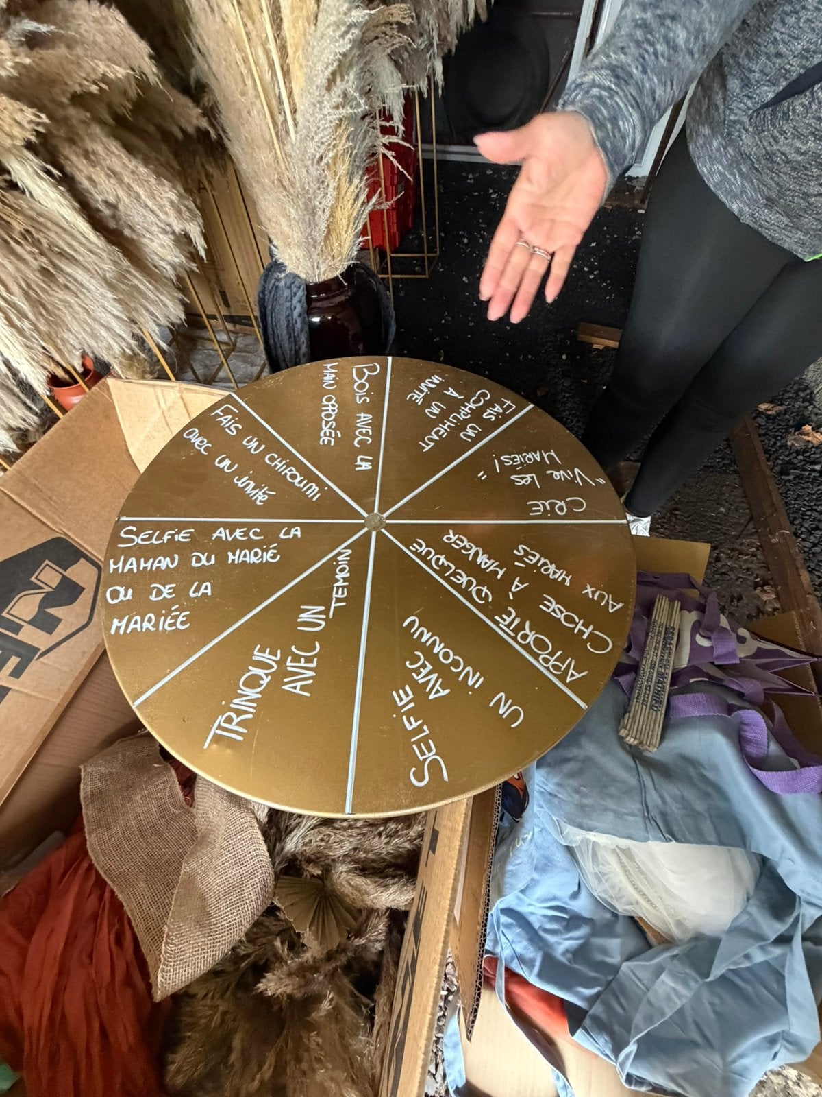 Roue pour jeux animation 30 euros, Enlèvement