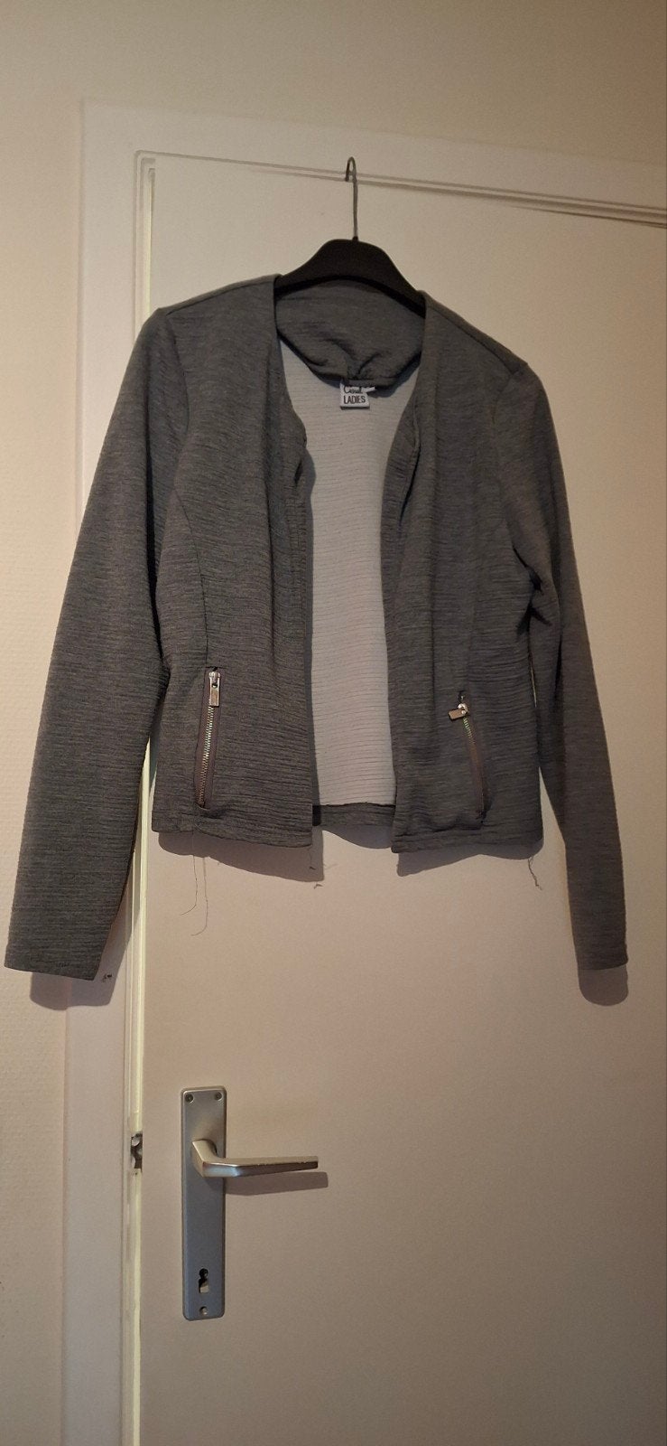 gilet, Casual ladies, Gris, Taille 36 (S), Enlèvement