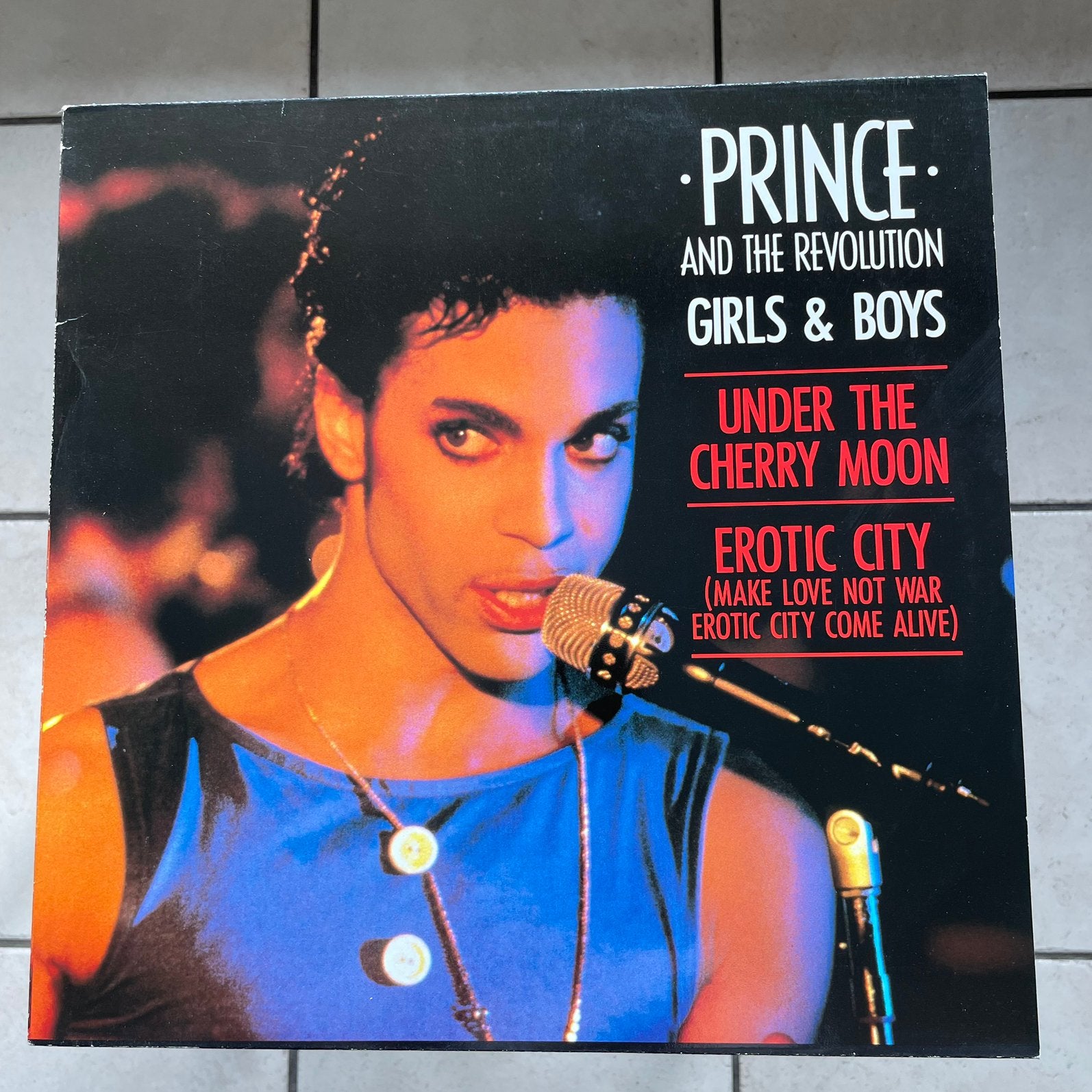Prince and The Revolution – Girls & Boys / Erotic City – 45T, Ophalen of Verzenden, Zo goed als nieuw, LP