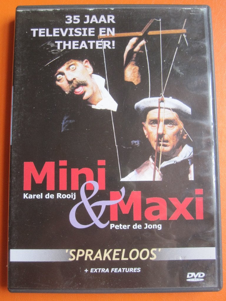 Mini & Maxi - Sprakeloos, Stand-up of Theatershow, Mini & Maxi, Alle leeftijden, Zo goed als nieuw