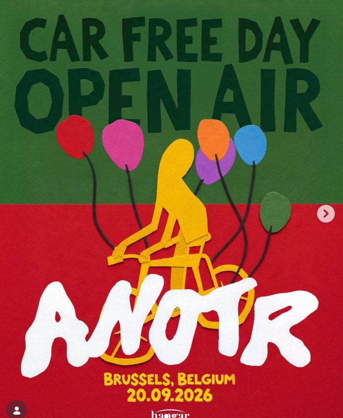 2 billets ANOTR Open Air le dimanche 20.9 PLACE POELAERT, Deux personnes, Septembre