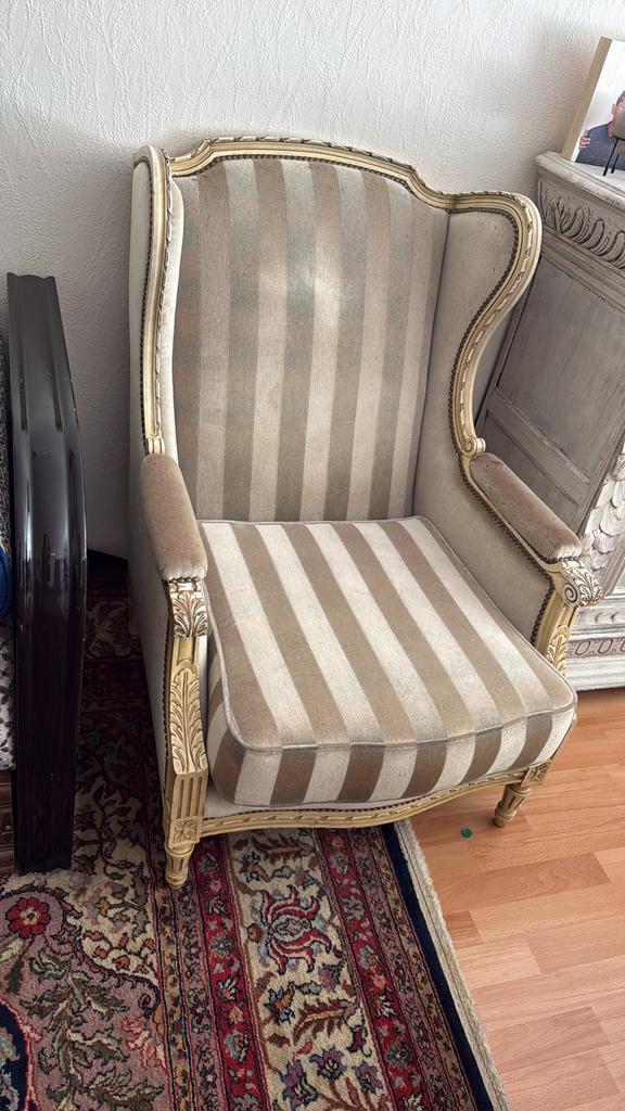 Set van 2 klassieke fauteuils, Ophalen
