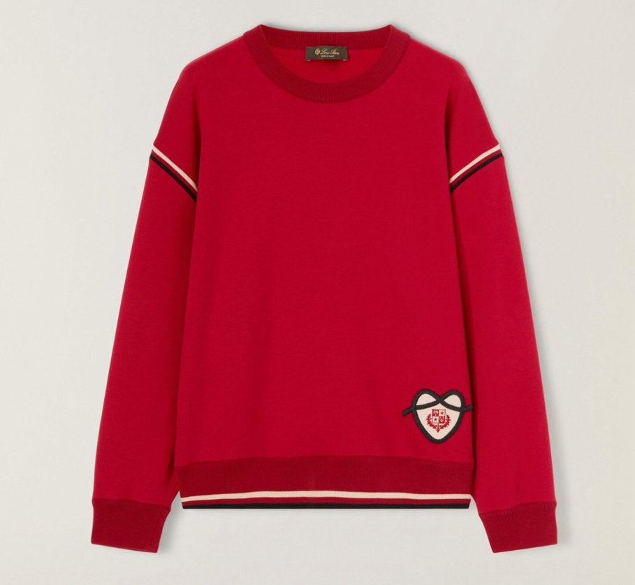 Red Loro Piana Pull Chinese Valentine exclusive collection, Kleding | Heren, Ophalen, Zo goed als nieuw