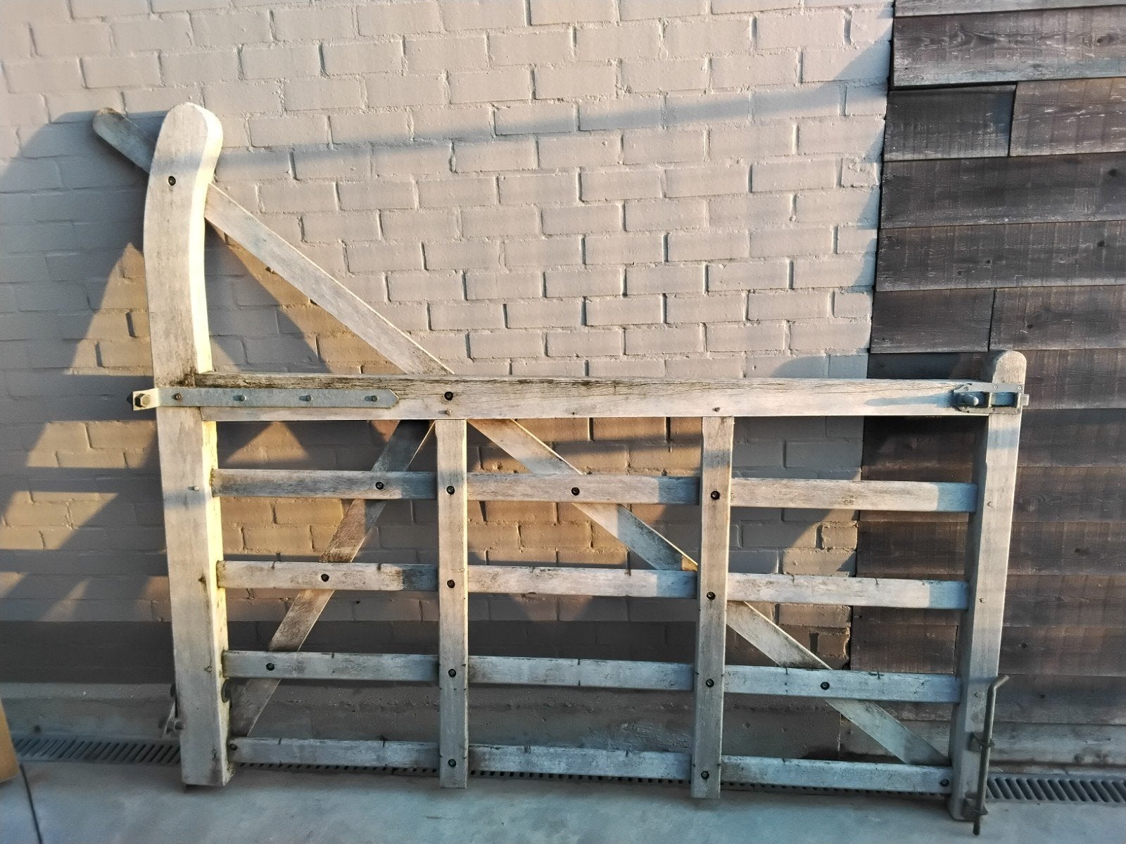 Hard houten poort, Tuin en Terras, Ophalen