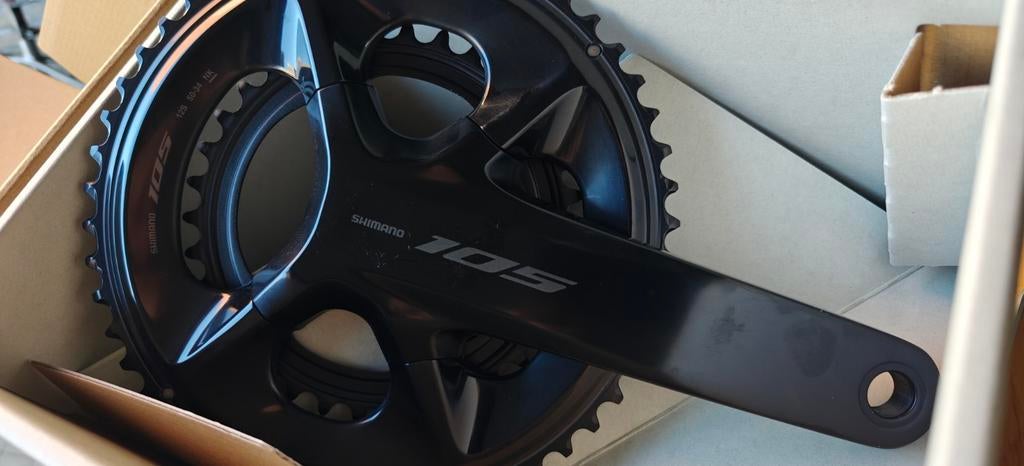 Shimano 105 12 speed crankstel 170mm, Fietsen en Brommers, Fietsonderdelen, Ophalen of Verzenden, Nieuw