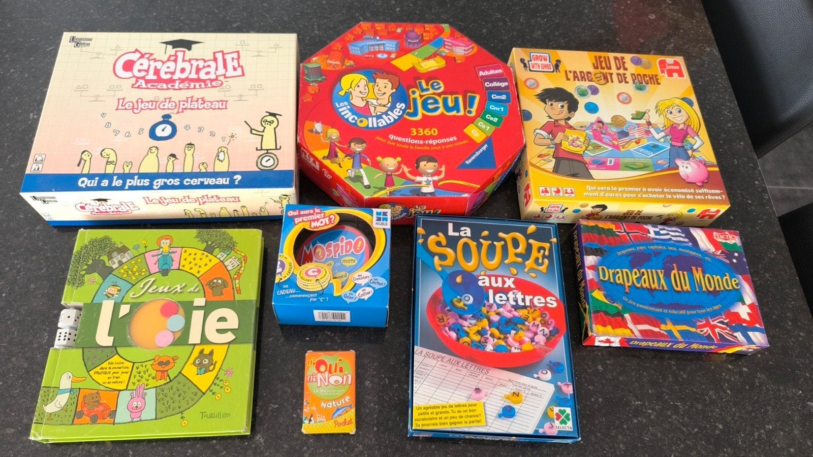 Lot de jeux de société pour enfants, Enlèvement, Utilisé
