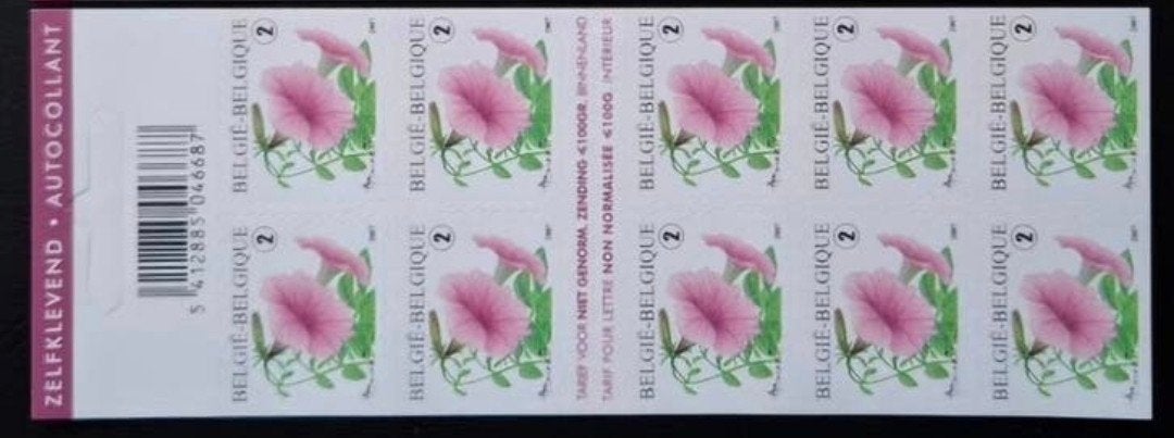 België: OBP 3722-B81 ** Bloemen 2007., Frankeerzegel, Ophalen of Verzenden, Zonder stempel, Postfris
