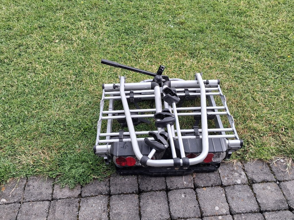 Fietshouder voor 4 fietsen, Ophalen