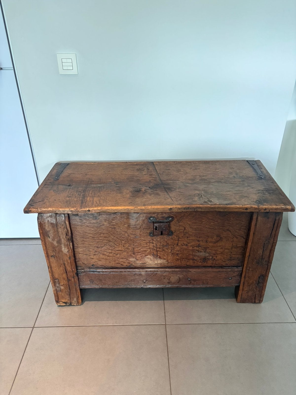 Antieke retro koffer, Ophalen, 50 – 75, Minder dan 50 cm, Gebruikt