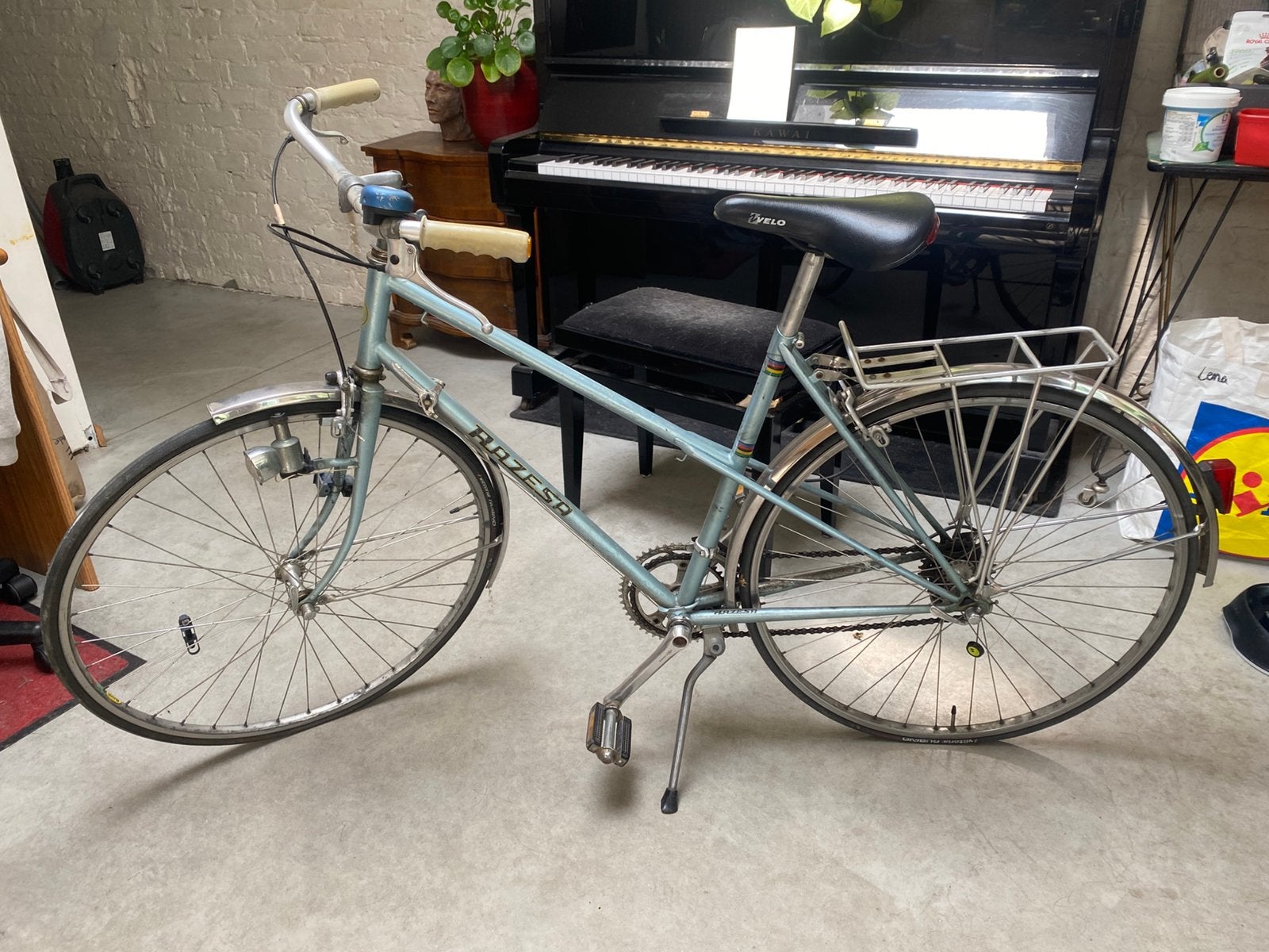Vintage damesfiets, Enlèvement, Utilisé, 10 à 15 vitesses
