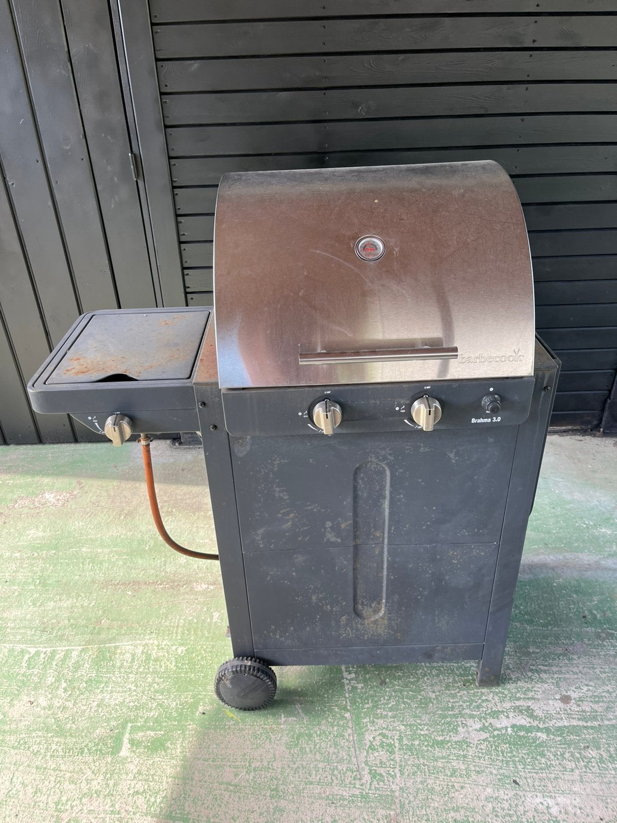 BBQ op gas BARBECOOK BRAHMA 3.0, Tuin en Terras, Ophalen, Zo goed als nieuw