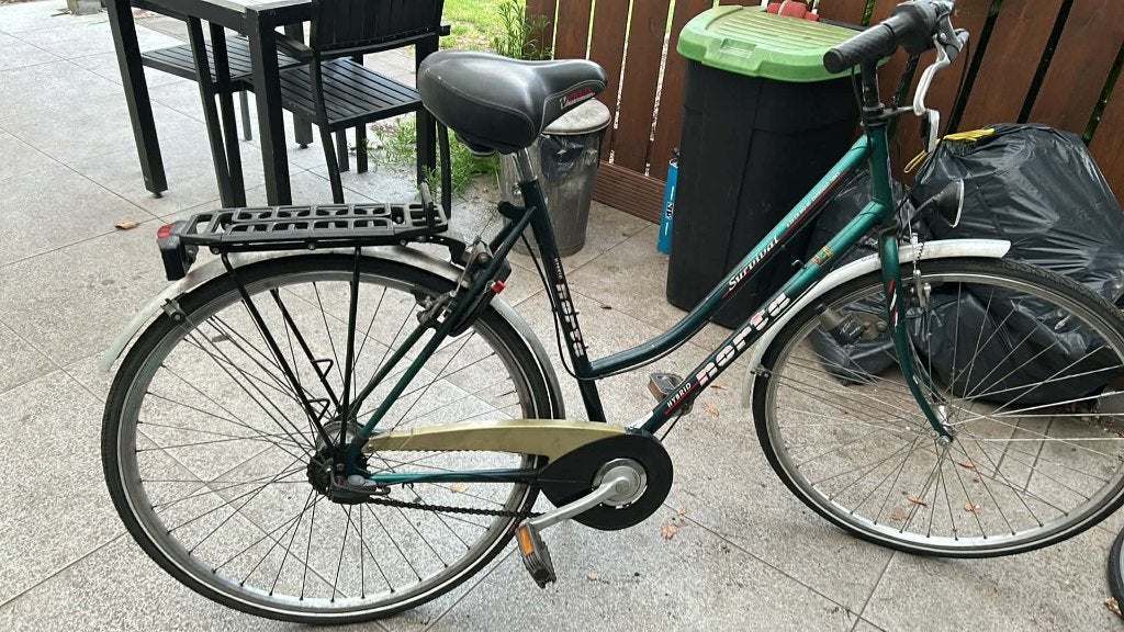 Vrouwenfiets, Ophalen, Gebruikt, Versnellingen