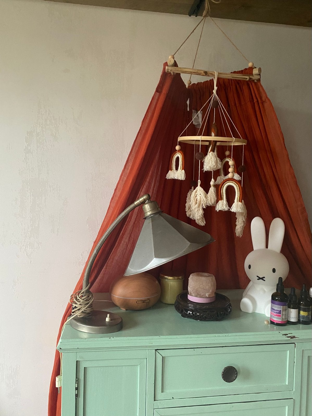 Vintage lamp, Huis en Inrichting, Ophalen, Zo goed als nieuw, Vintage